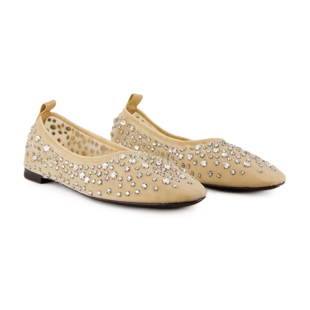 Tory Burch Crystal Ballerinas