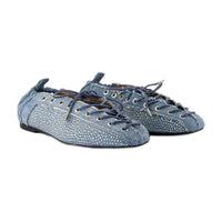 Ganni Eyelets Ballerinas