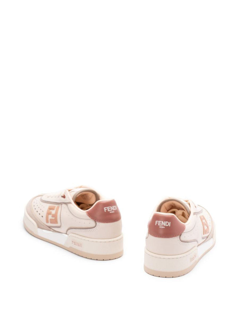 Fendi Fendi Match Leather Sneakers