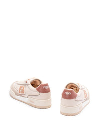 Fendi Fendi Match Leather Sneakers