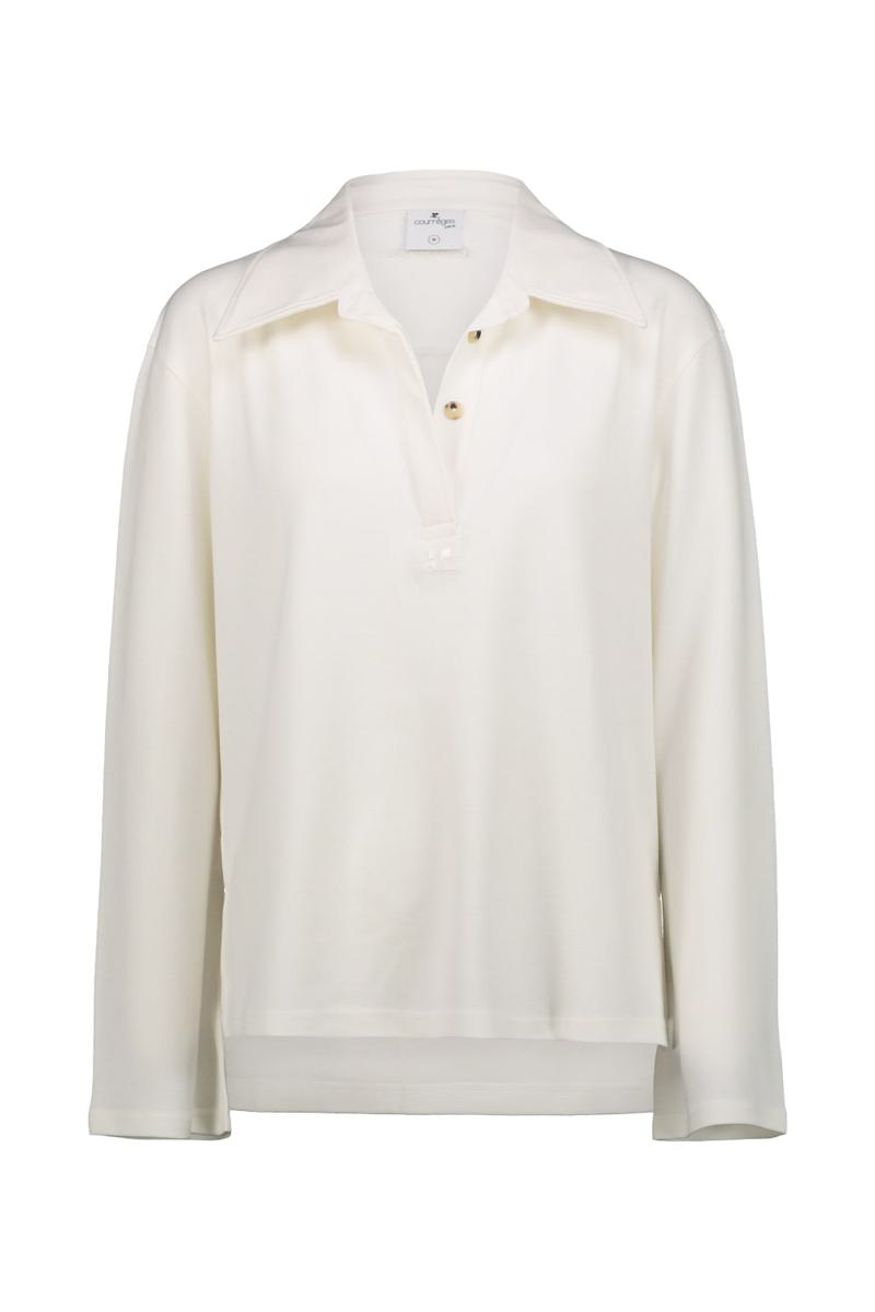 Courrèges Pique Polo Shirt Clothing