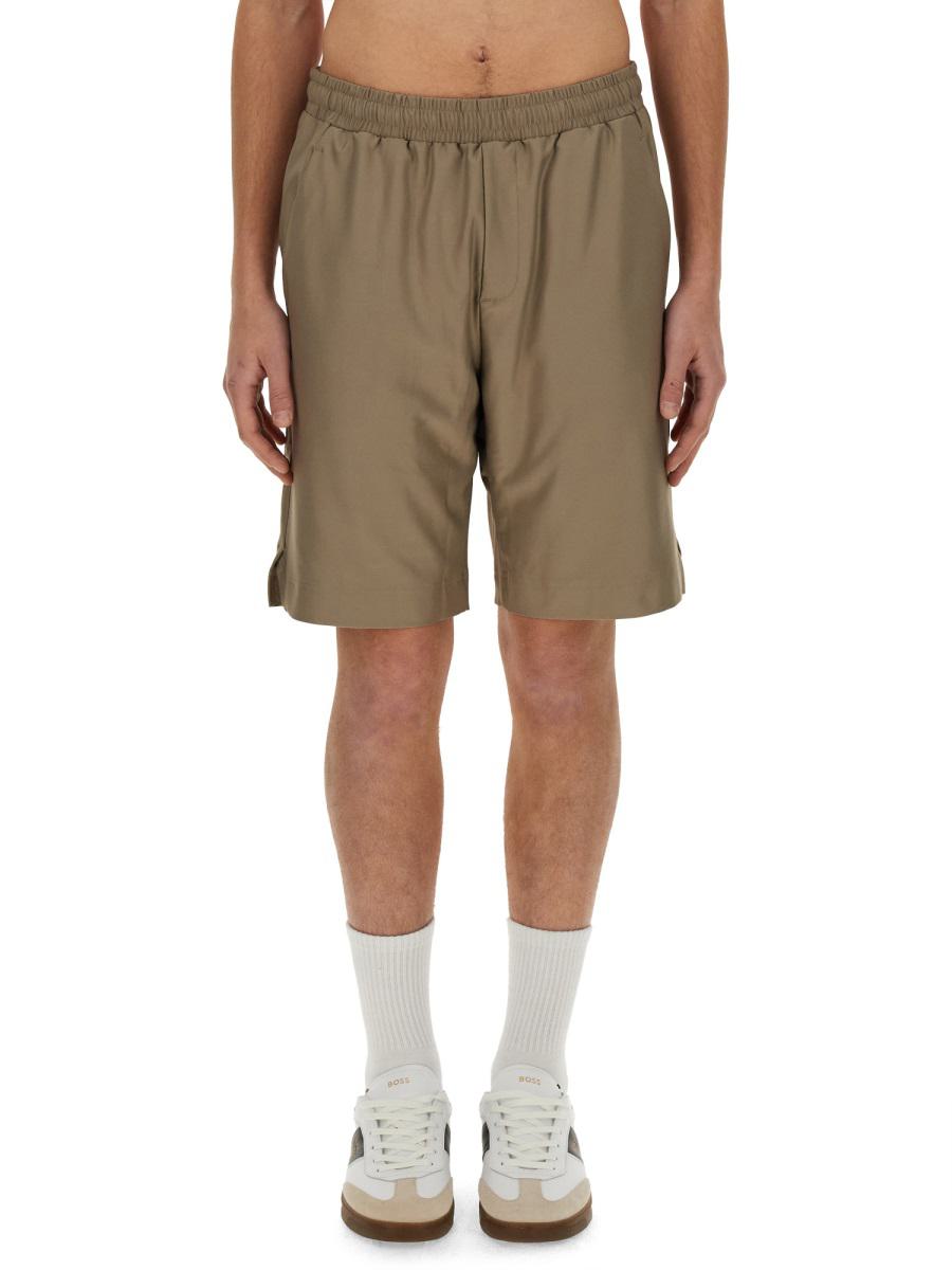 Boss Bermuda With Logo