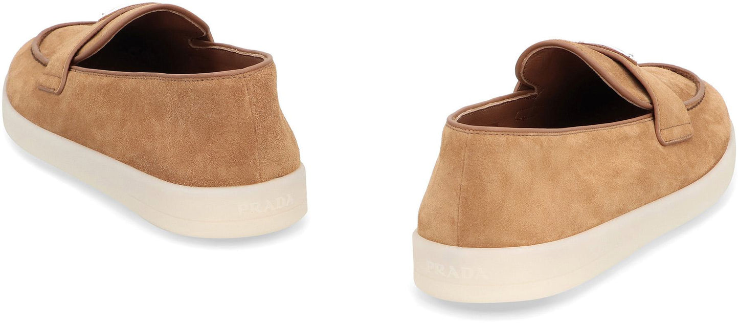 Prada Suede Loafers
