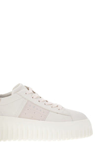 Hogan H-Stripes Trainers With Side Band