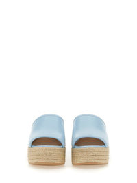 Moschino Jeans Denim Footbed