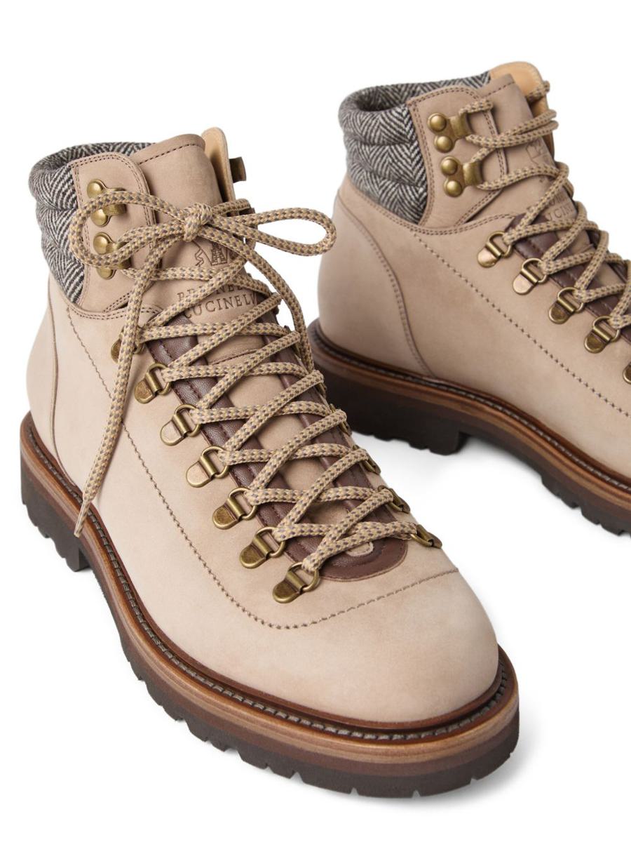 Brunello Cucinelli Leather Boots