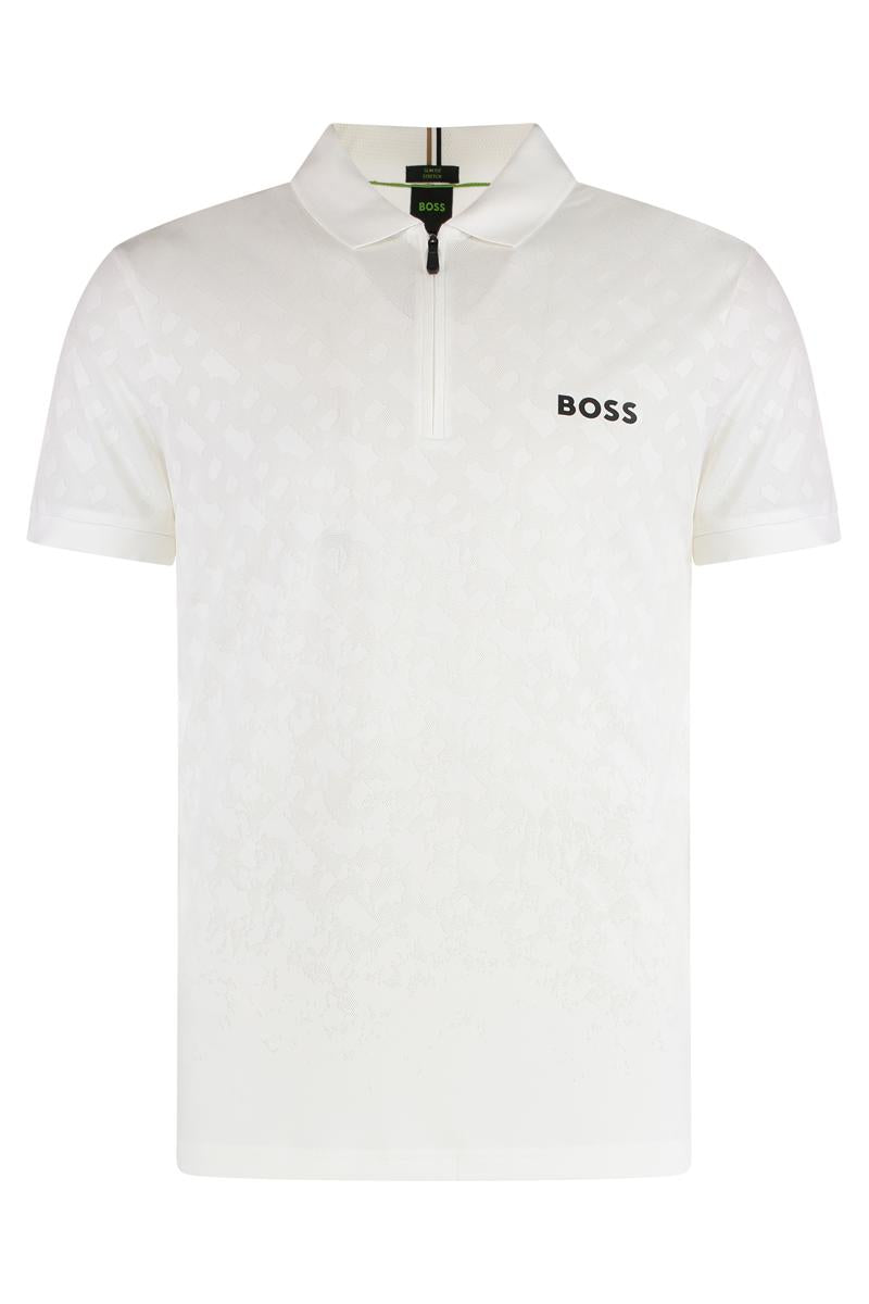 Boss Technical Fabric Polo Shirt