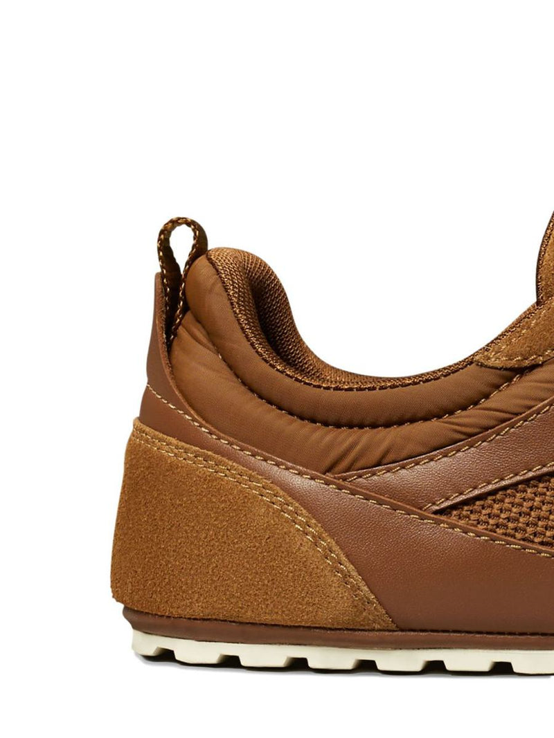 Tory Burch Brown Suede Leather Sneakers