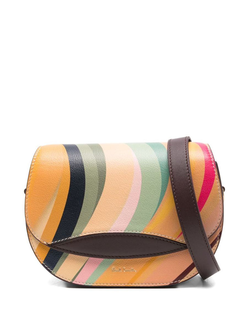 Paul Smith Swirl Leather Crossbody Bag