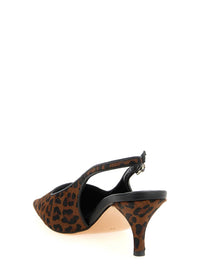 Twinset Animal Print Slingbacks