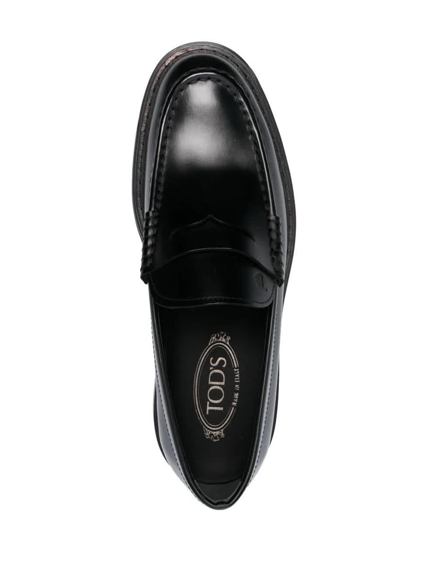 Tod'S Leather Loafer Shoes