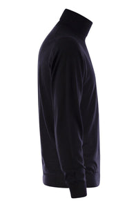 Fedeli Turtleneck Sweater In Virgin Wool