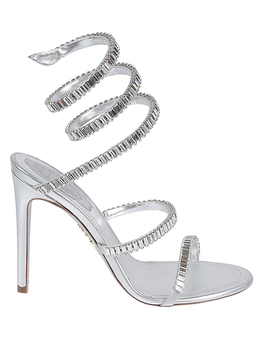 René Caovilla Sandals Silver
