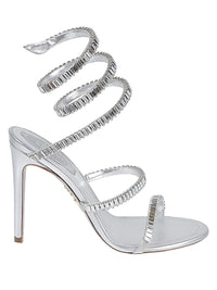 René Caovilla Sandals Silver
