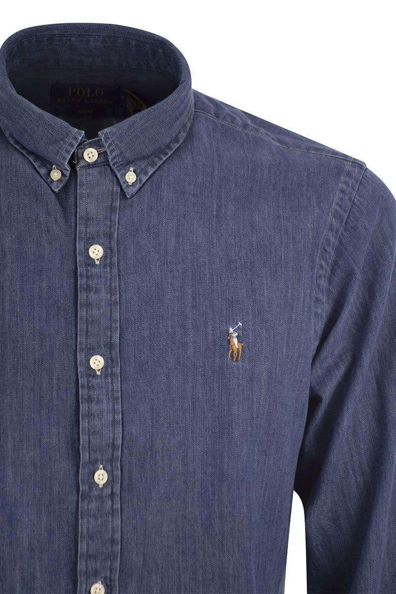 Polo Ralph Lauren Slim Fit Denim Sport Shirt