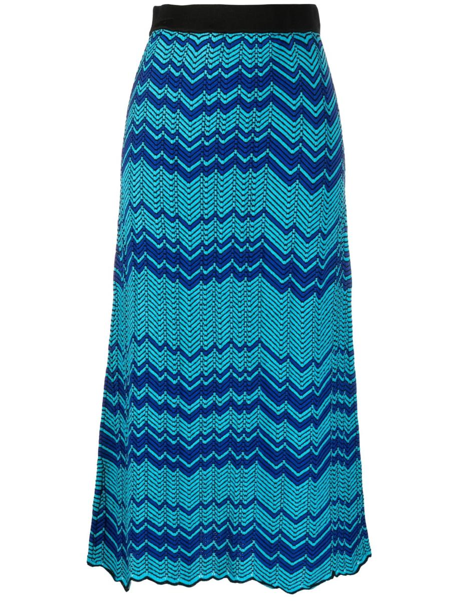 Wales Bonner Palm Knit Skirt Clothing