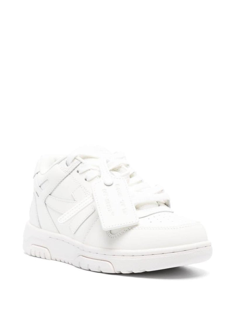 Off-White Out Of Office Leather Sneakers
