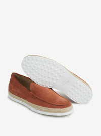 Tod'S Braided Suede Loafers
