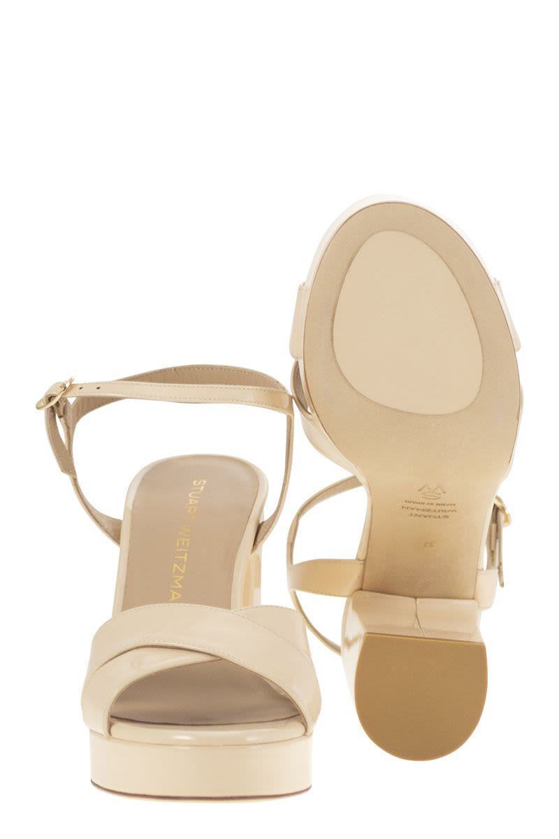 Stuart Weitzman Dayna - Leather Platform Sandal