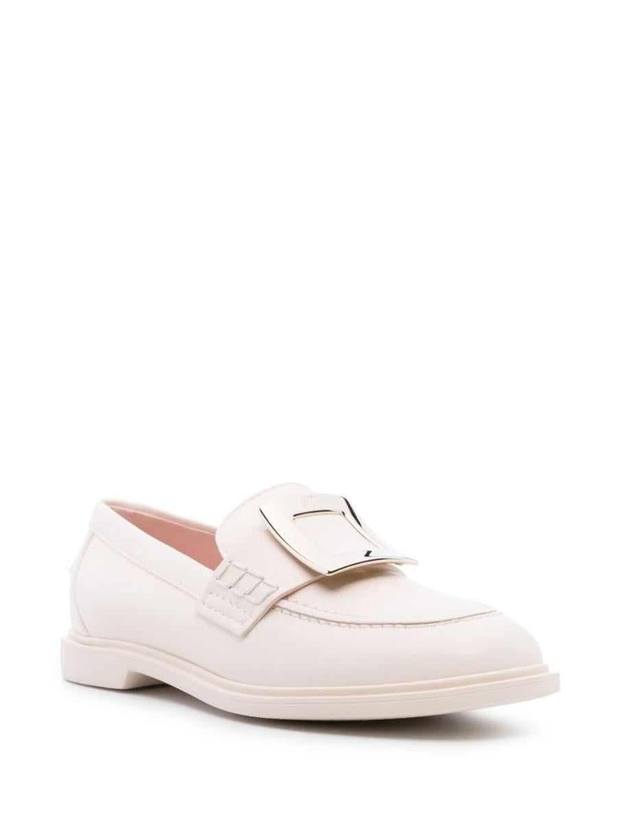 Roger Vivier Viv Ranger Leather Loafers