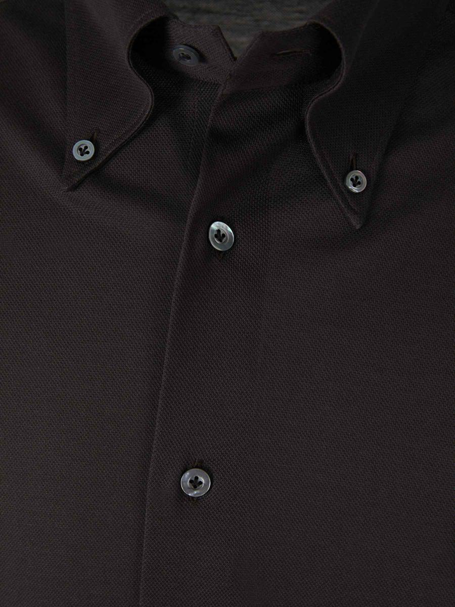 Fray Cotton Piqué Shirt