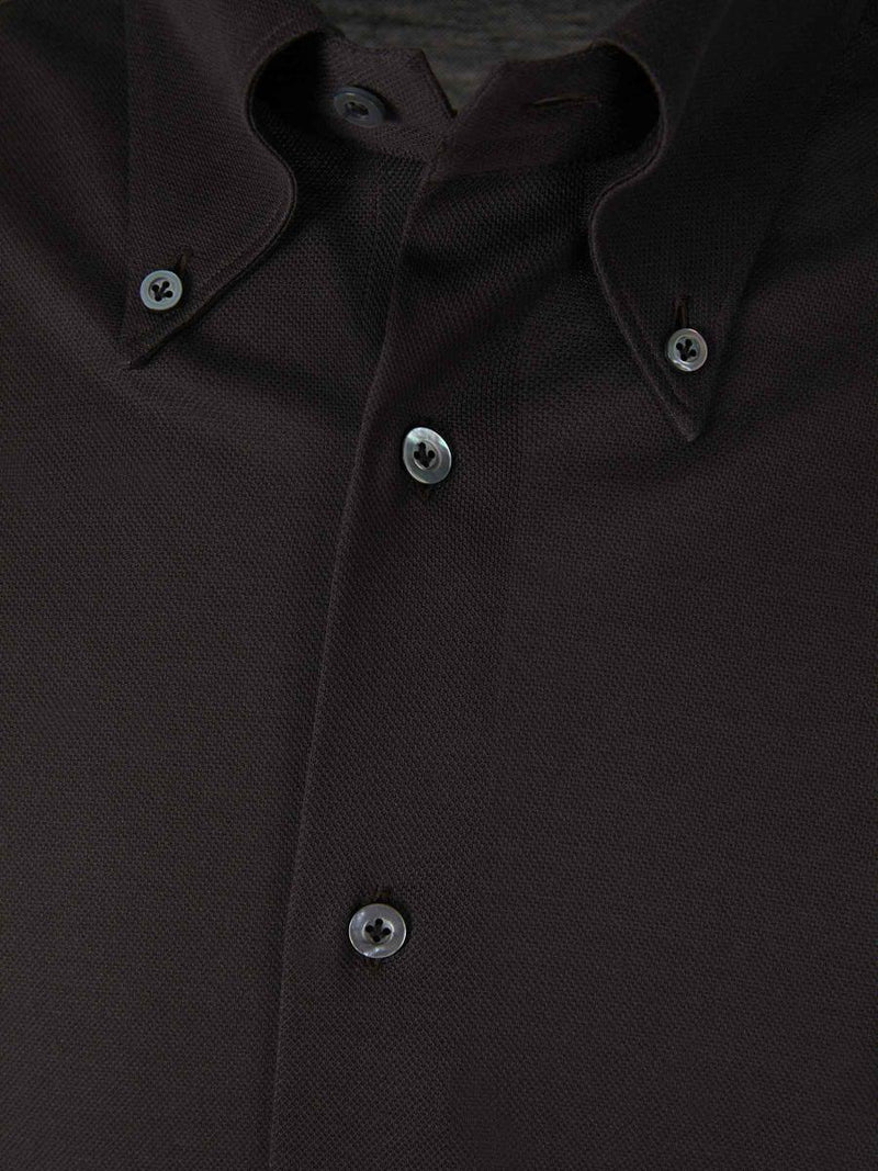 Fray Cotton Piqué Shirt