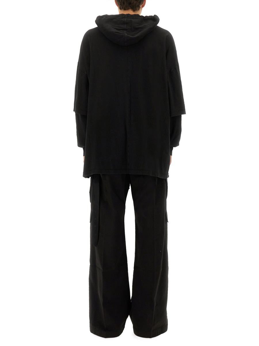 Rick Owens Drkshdw "Tommy Hustler" Hoodie