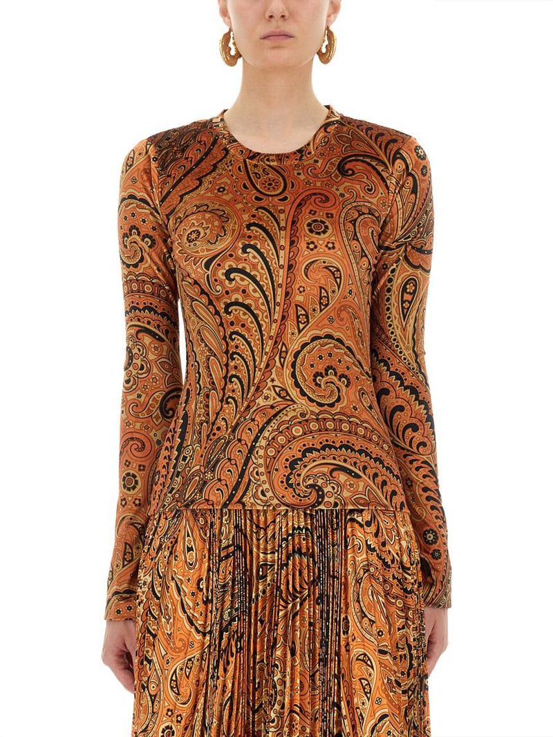 Etro Paisley Print Top