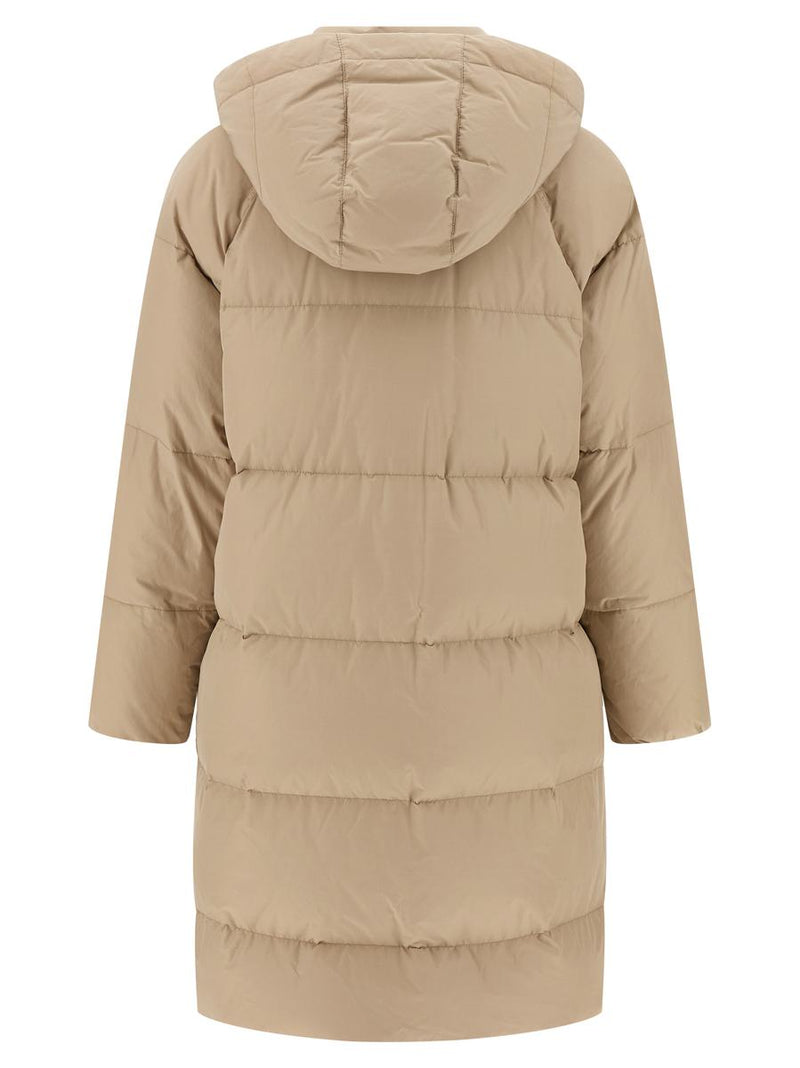 Brunello Cucinelli 'Shiny Zipper Pull' Down Jacket