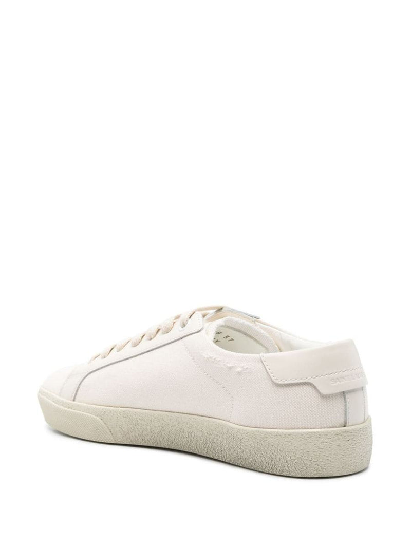 Saint Laurent Court Sl/06 Sneakers With Embroidered Logo Shoes