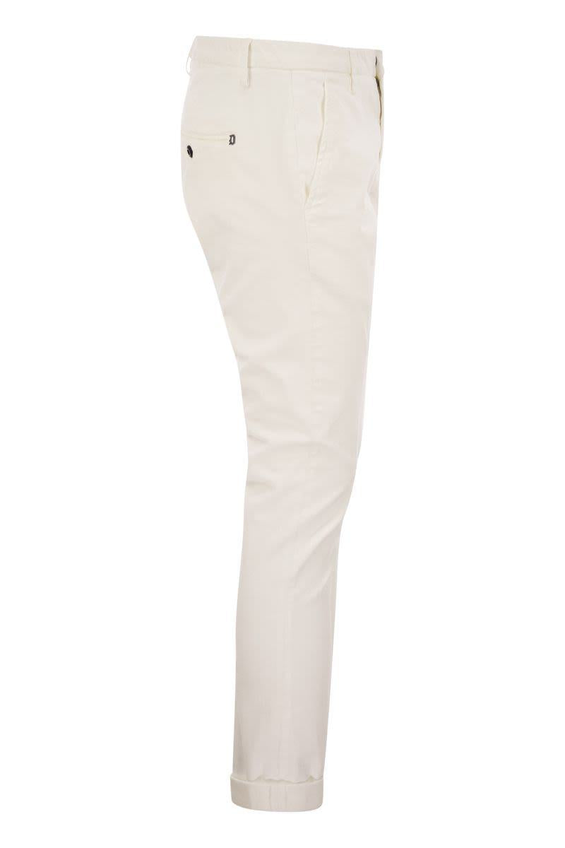 Dondup Gaubert - Slim-Fit Gabardine Trousers