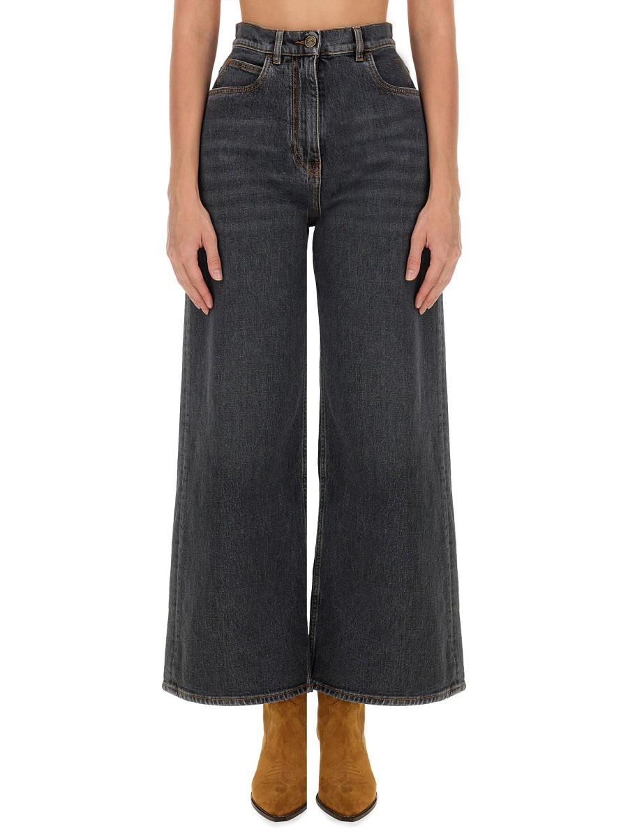 Etro Baggy Jacquard Jeans