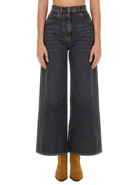 Etro Baggy Jacquard Jeans