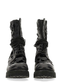 Guidi Ankle Boot With Cut Out Details