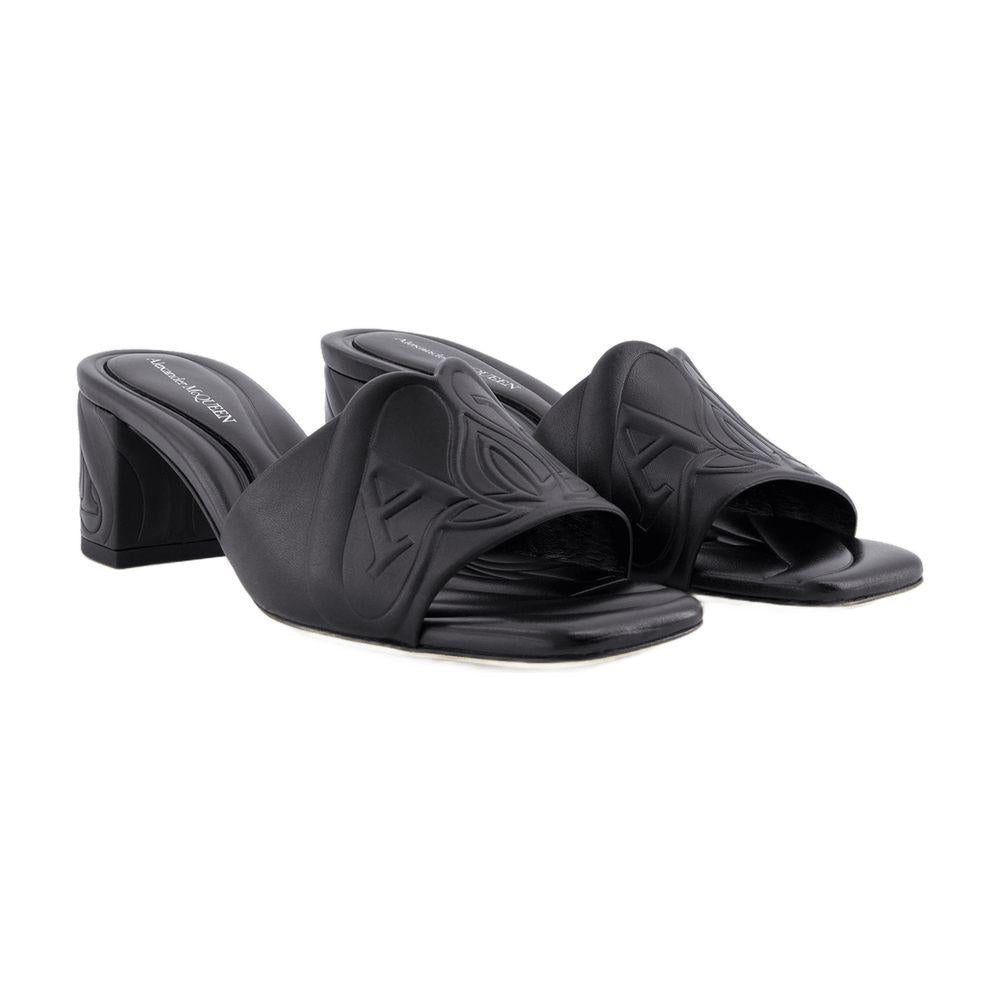 Alexander McQueen Seal Heeled Sandals