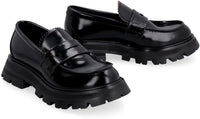 Alexander McQueen Wander Leather Loafers