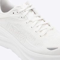 Hoka White Bondi 9 Sneakers