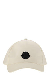 Moncler Cotton Gabardine Baseball Cap