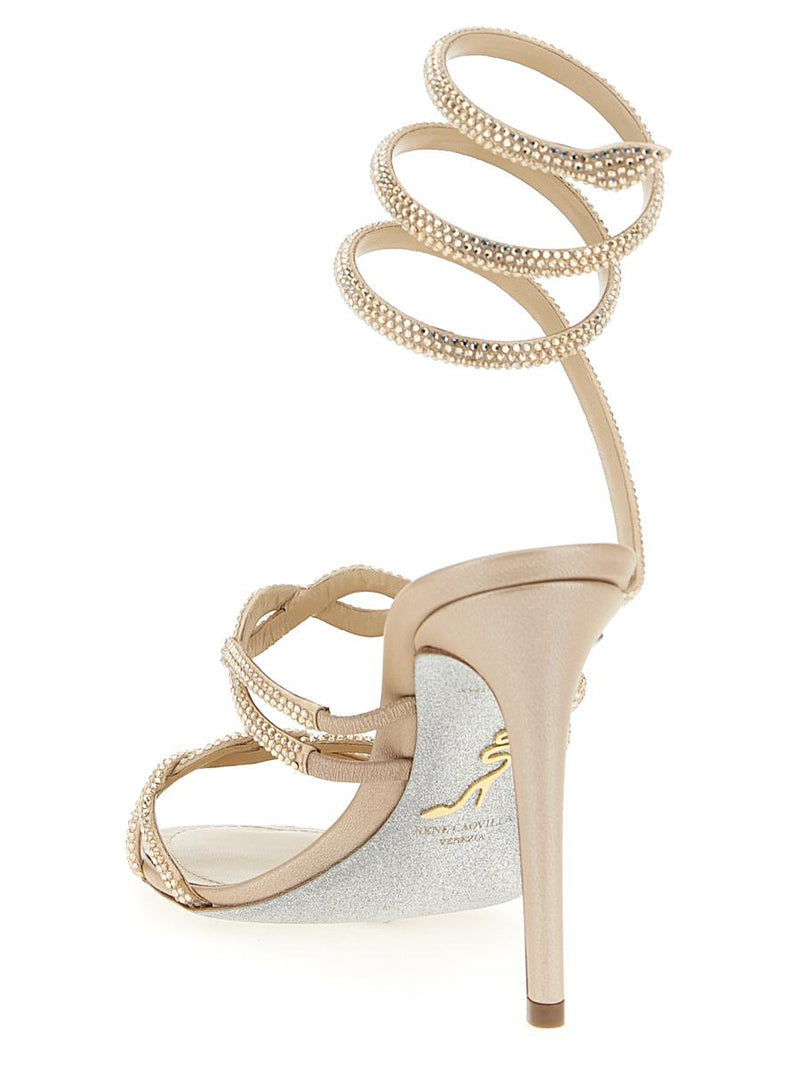 René Caovilla 'Braid Cleo' Sandals
