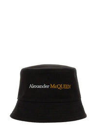 Alexander McQueen Bucket Hat With Logo