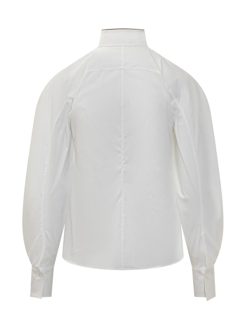 Brunello Cucinelli Brunello Cucinelli Korean Collar Shirt