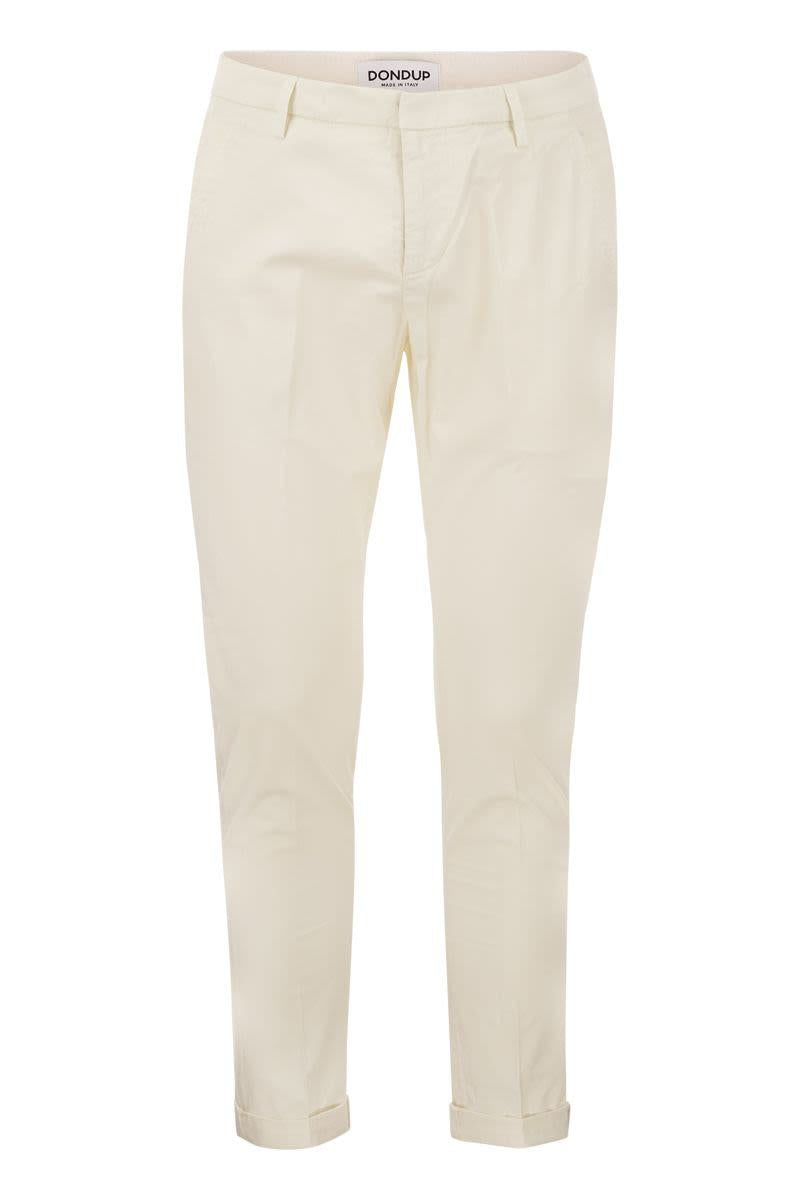 Dondup Gaubert - Slim-Fit Gabardine Trousers