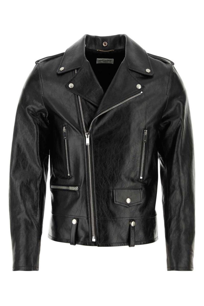 Saint Laurent Leather Jackets