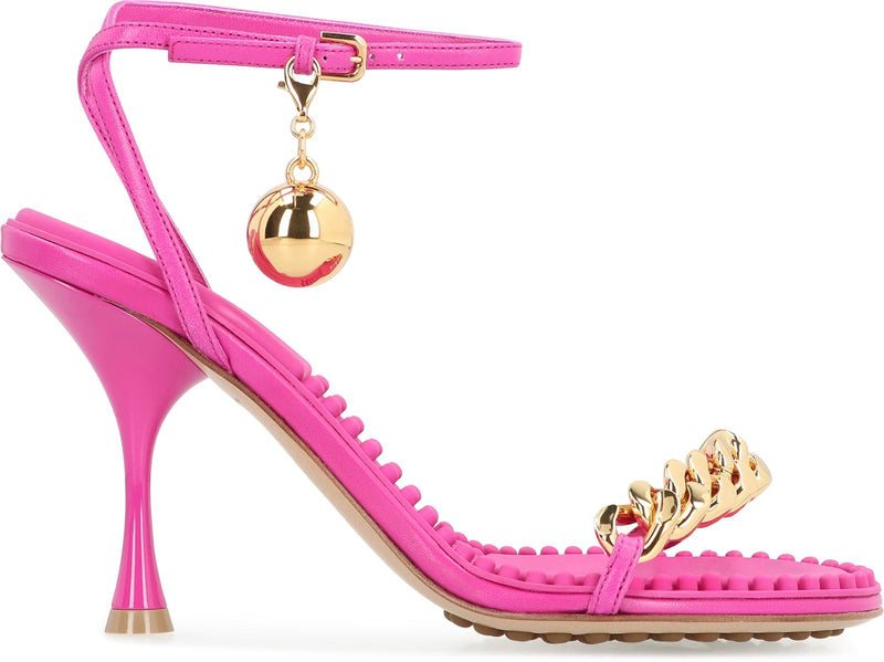 Bottega Veneta Dot Heeled Sandals