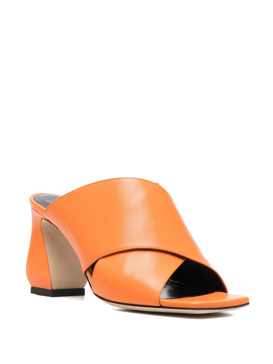 Si Rossi Leather Mules