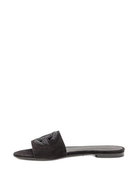 Dolce & Gabbana Dg Logo Leather Sandals
