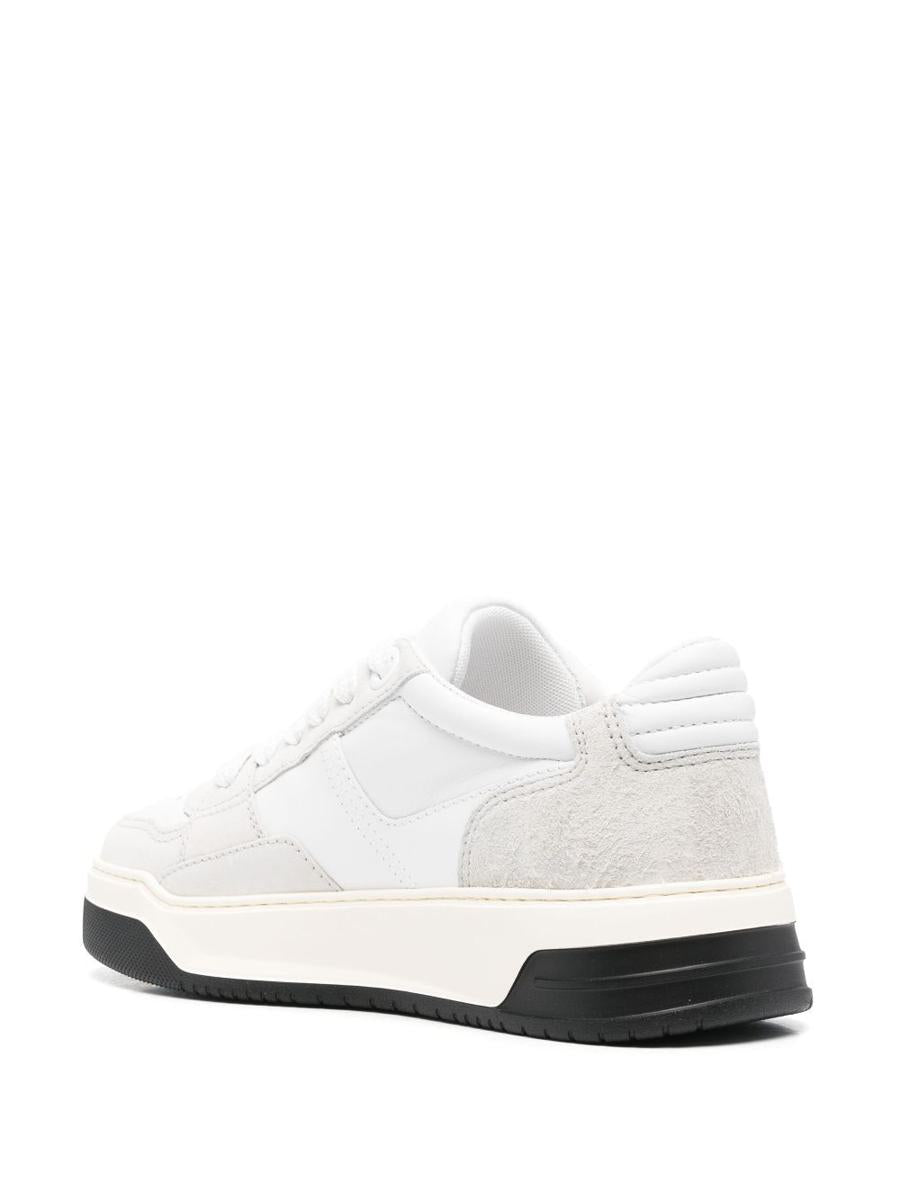 Hogan Chamallow Suede And Nappa Two-Tone Sneakers Shoes