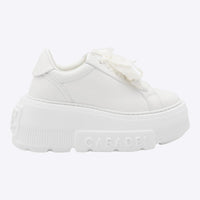 Casadei White Leather Nexus Sneakers