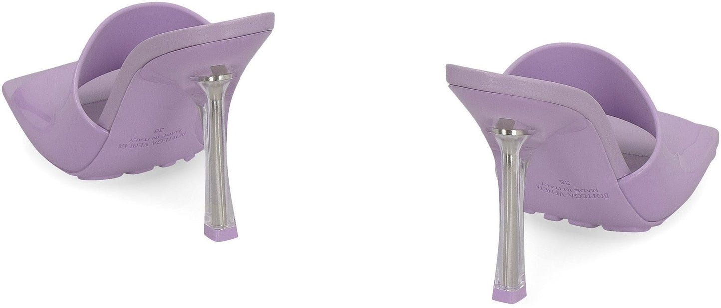 Bottega Veneta Logo Detail Rubber Mules