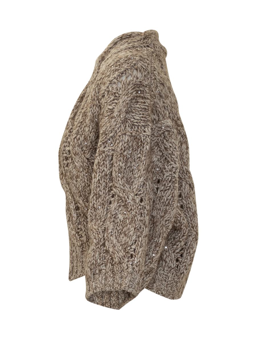 Brunello Cucinelli Brunello Cucinelli Knitted Short Cardigan